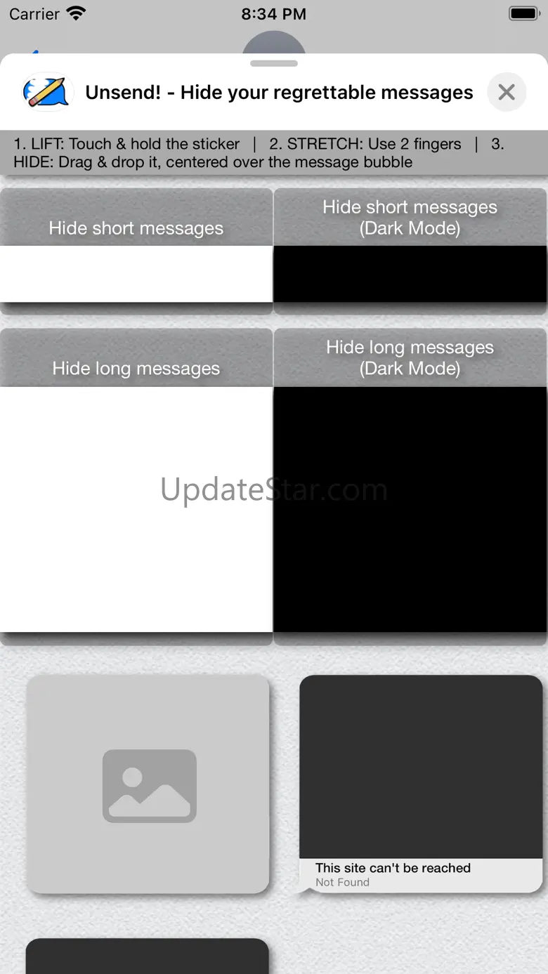 Unsend! - Hide text messages 1.2