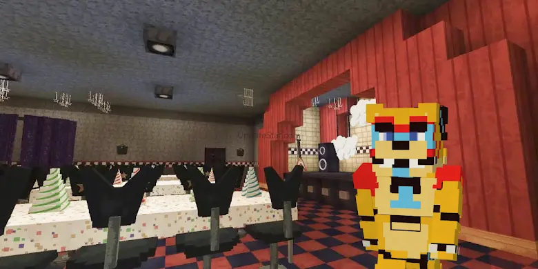 FNAF 1 Maps for Minecraft PE 3.0