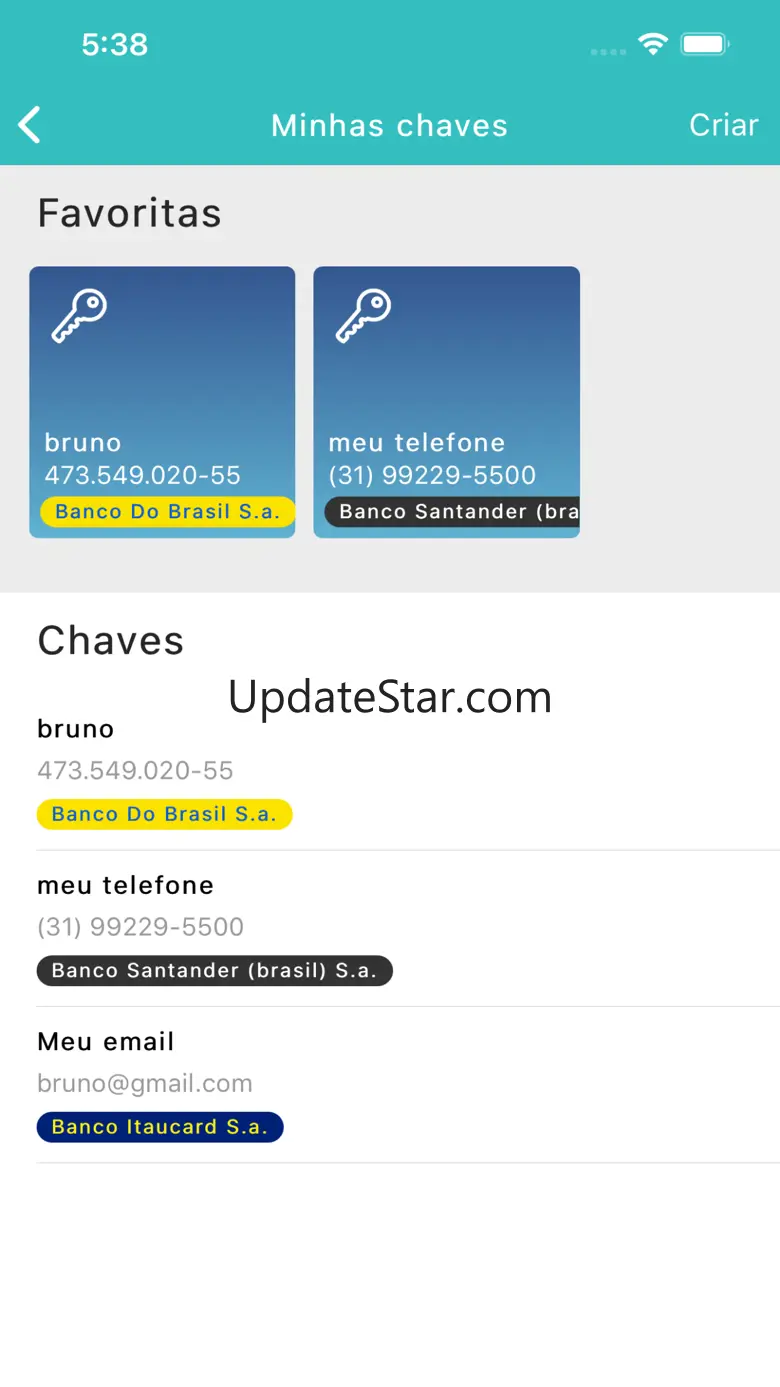Pix - Chaves e validadores 1.0.2