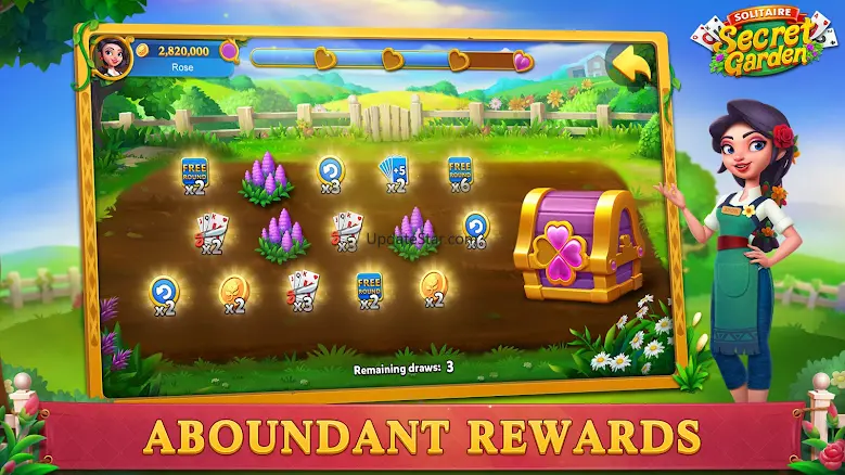 Solitaire-Secret Garden 1.05