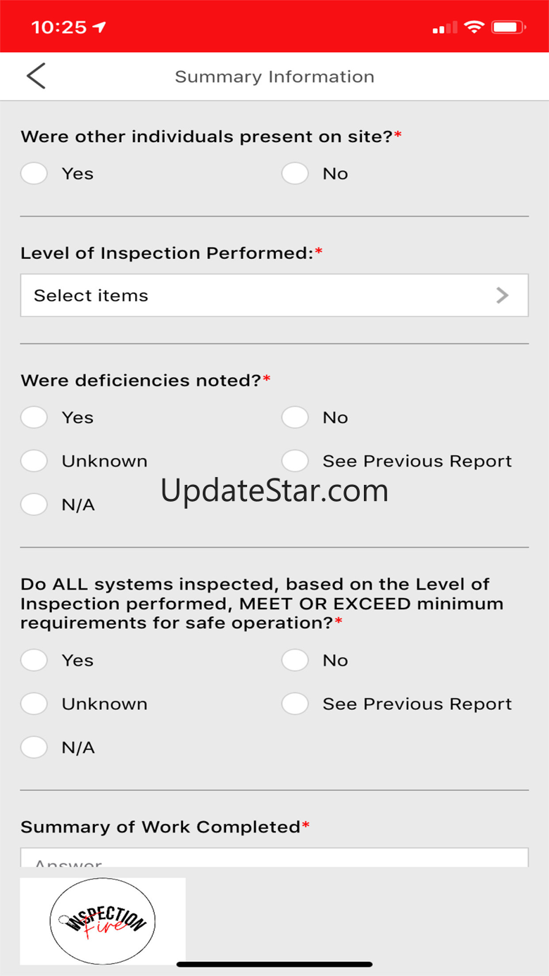 Inspection Fire 1.2