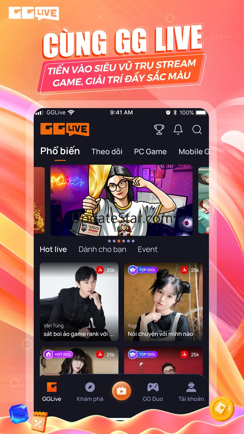 GG Live: Live Chat & Games 2.1.7