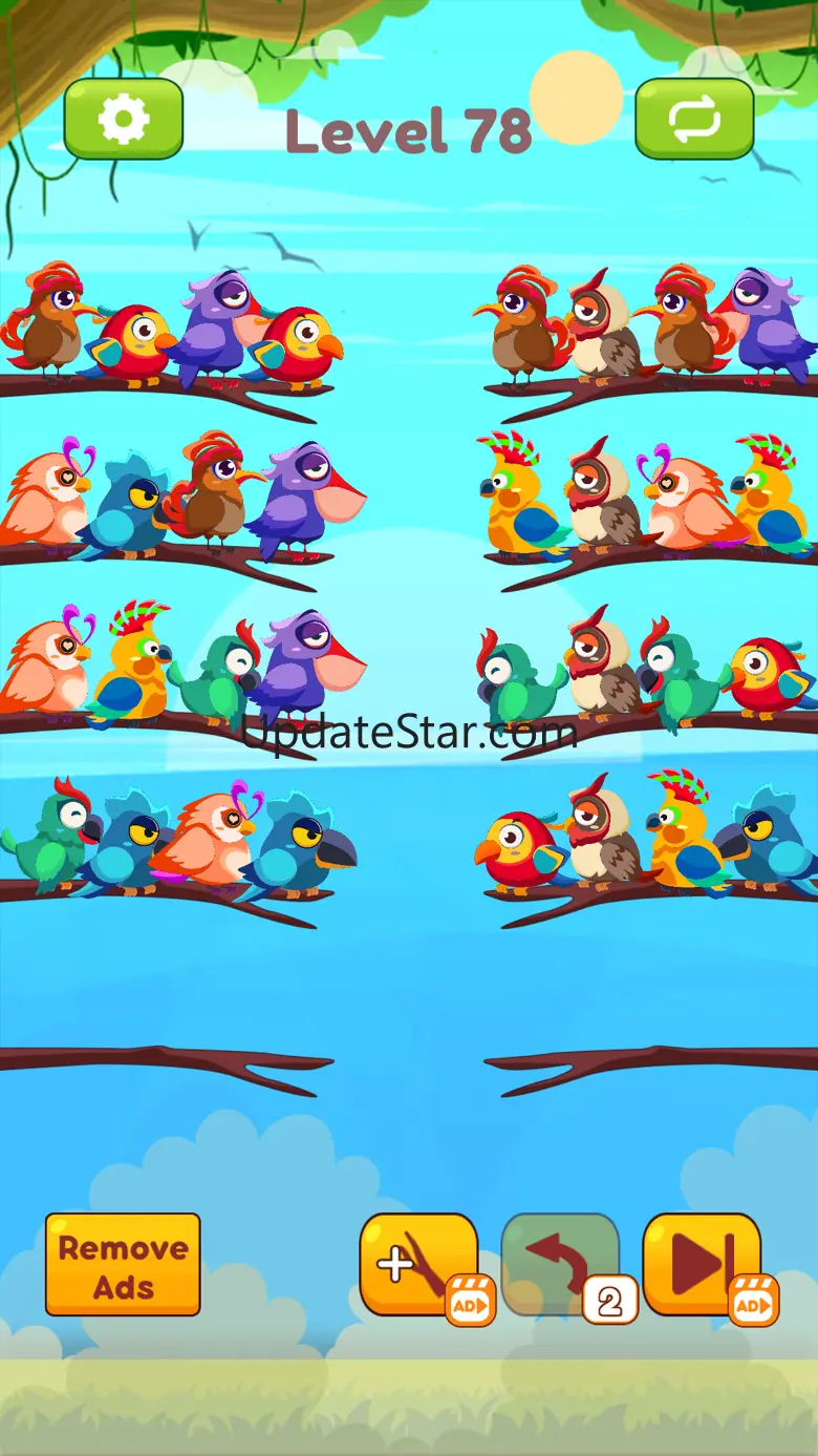 Bird Sort Puzzle-Pop Sort Game 1.0.2