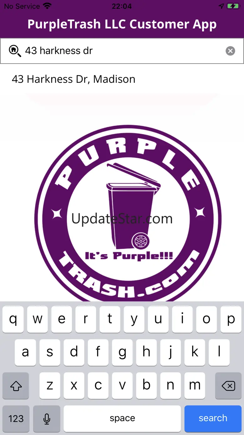 PurpleTrash LLC Customer App 2023.4.20
