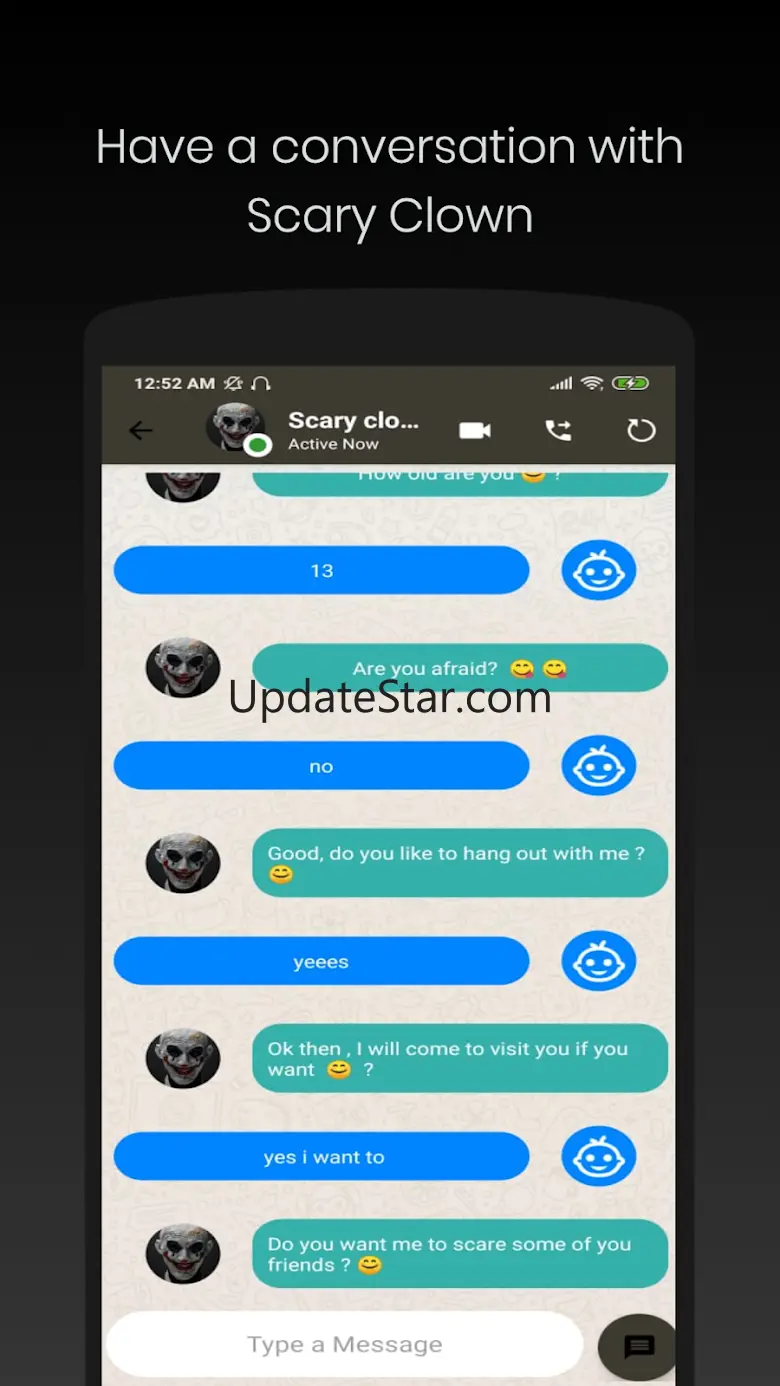 Video call from Scary Clown 1.0