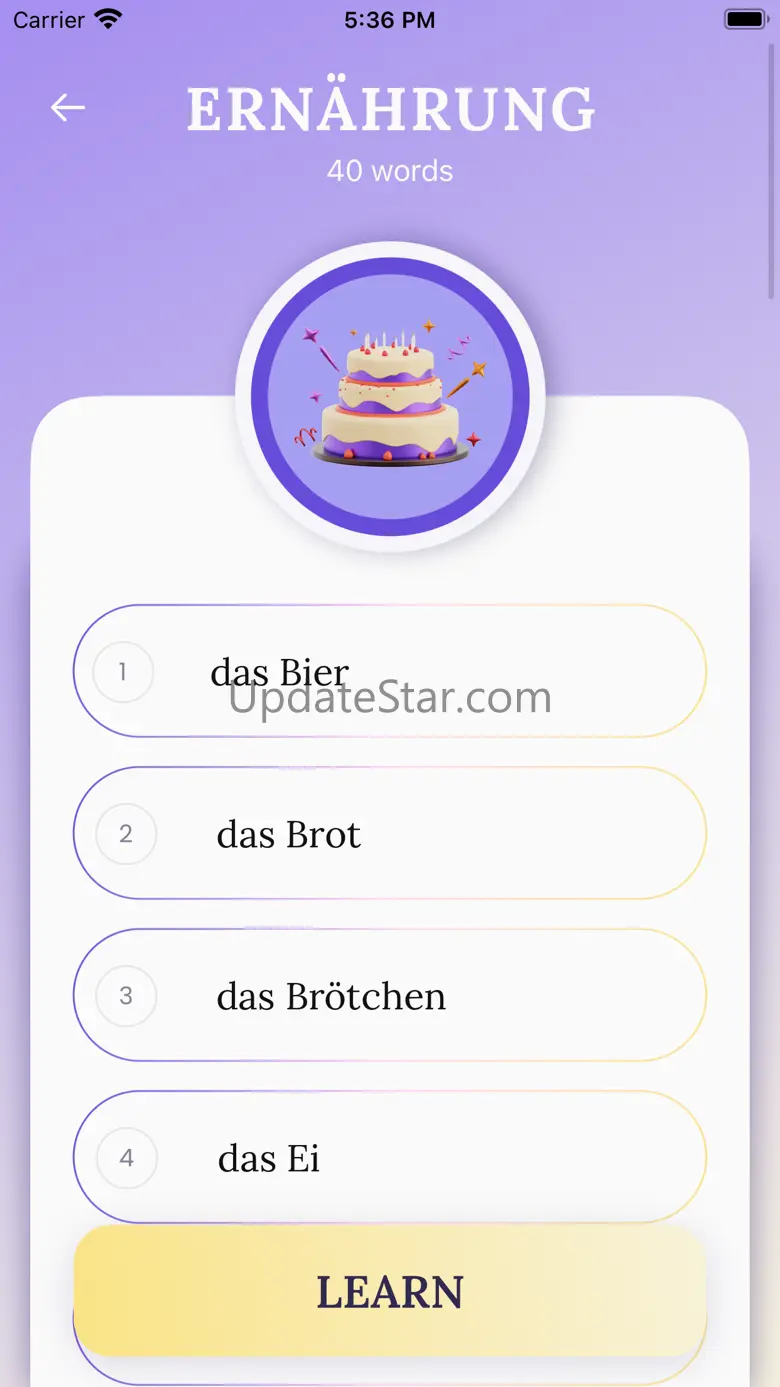 Wortschatz: German Vocabulary 1.9.7