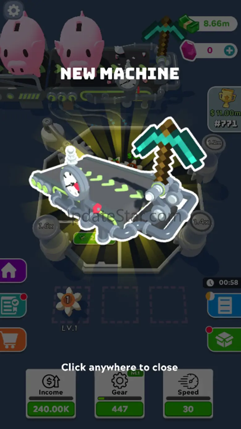 Gear Click Fever：Simulator 3D 1.1