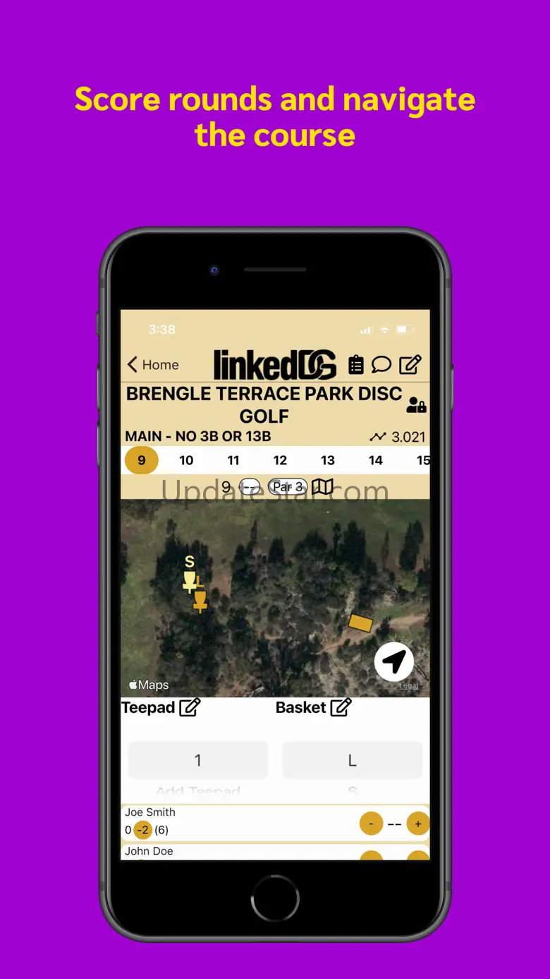 linkedDG Disc Golf Scorecard 1.1.0