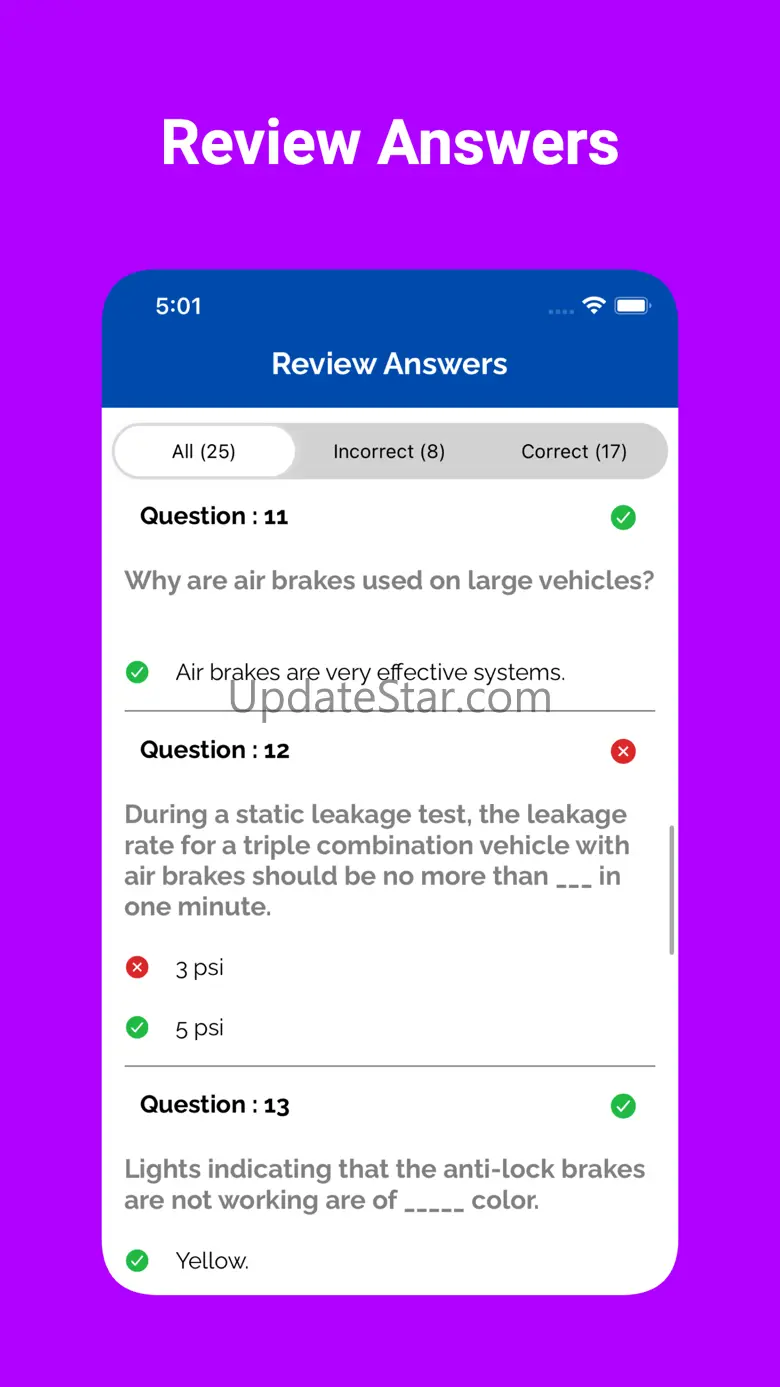 WA CDL Prep Test 1.2