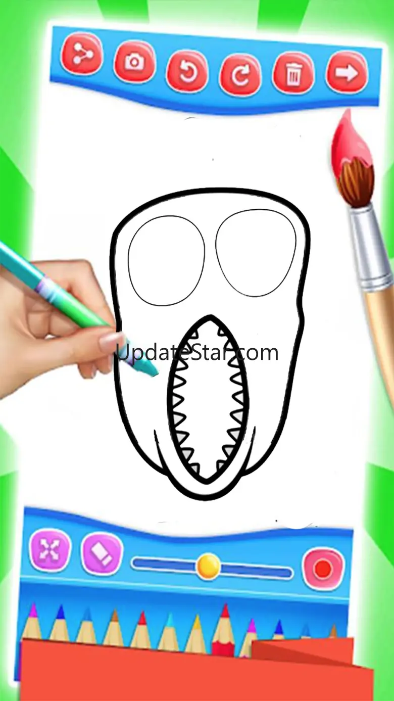 Doors Monsters Coloring Book 1.0