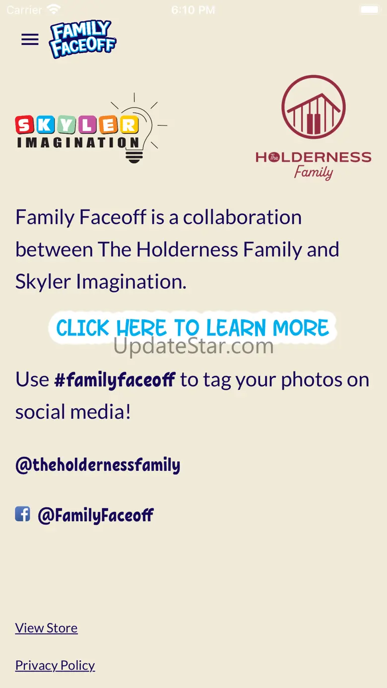Family Faceoff Companion App 1.1.0