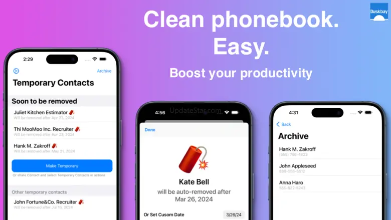 Temporary Contacts Pro 2.0.2