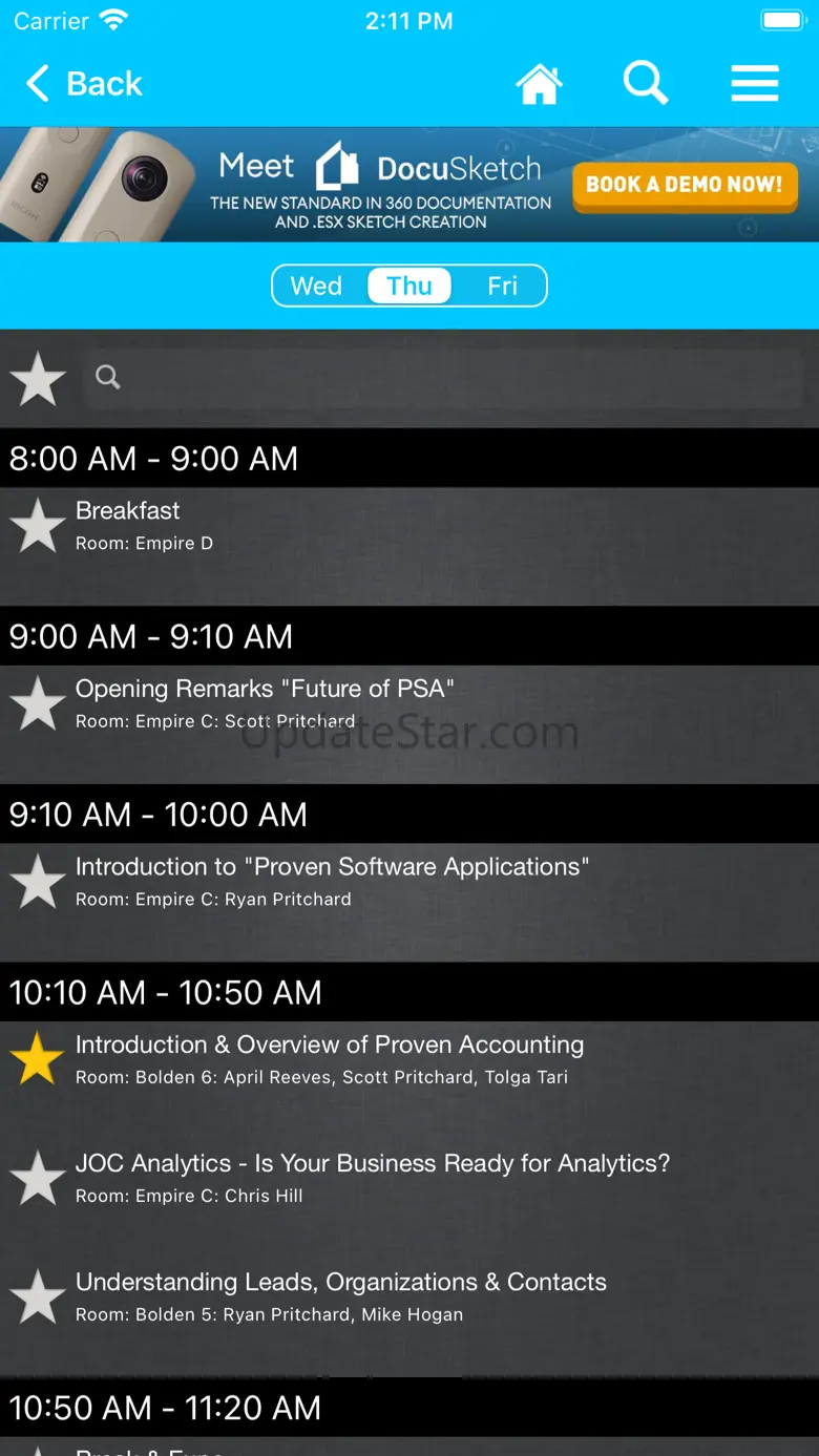 PSA User Conference 2.0.0