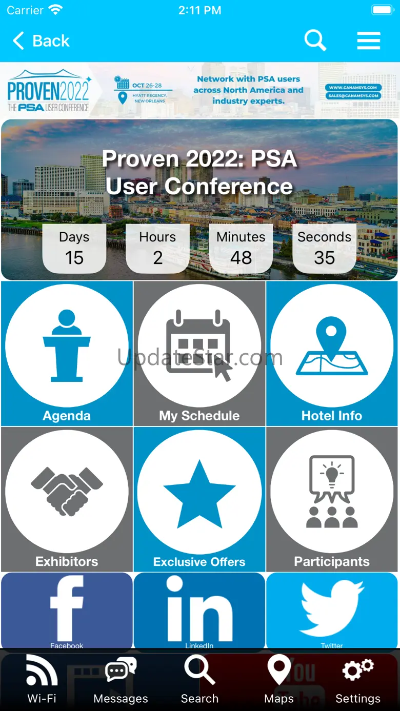 PSA User Conference 2.0.0