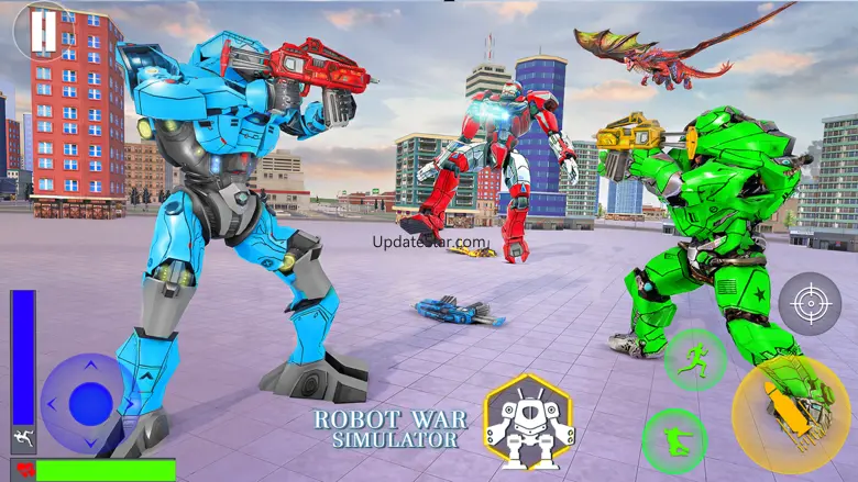 Robot Car Transform Wars Games 4.1