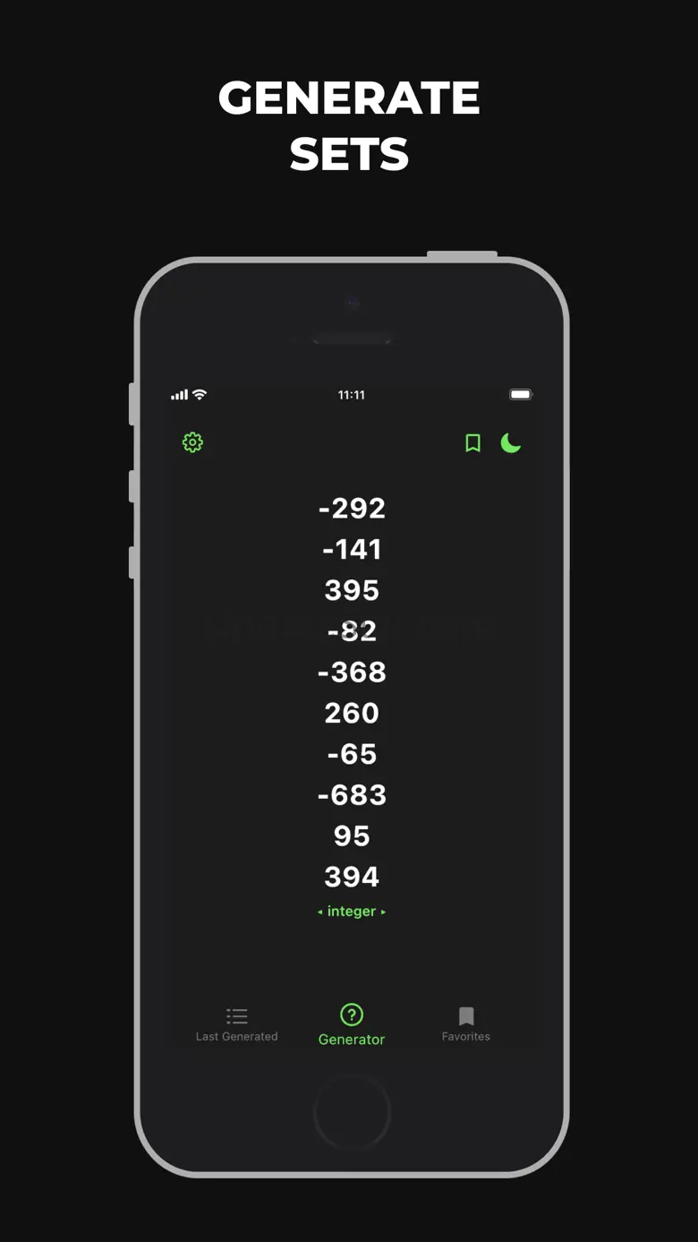 Random Number Generator: RNG 1.2.10