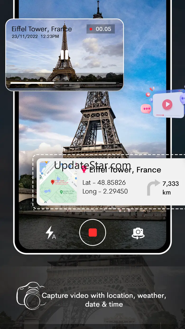 Geotag Map Camera - GPS Camera 3.0