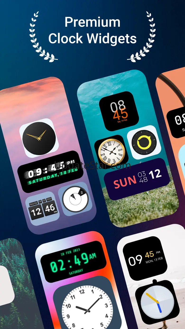 Clock Widgets - Custom Clock 1.1
