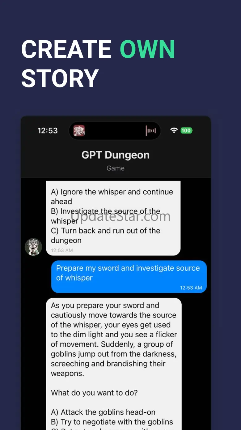 MyDungeon: AI-powered RPG 1.0