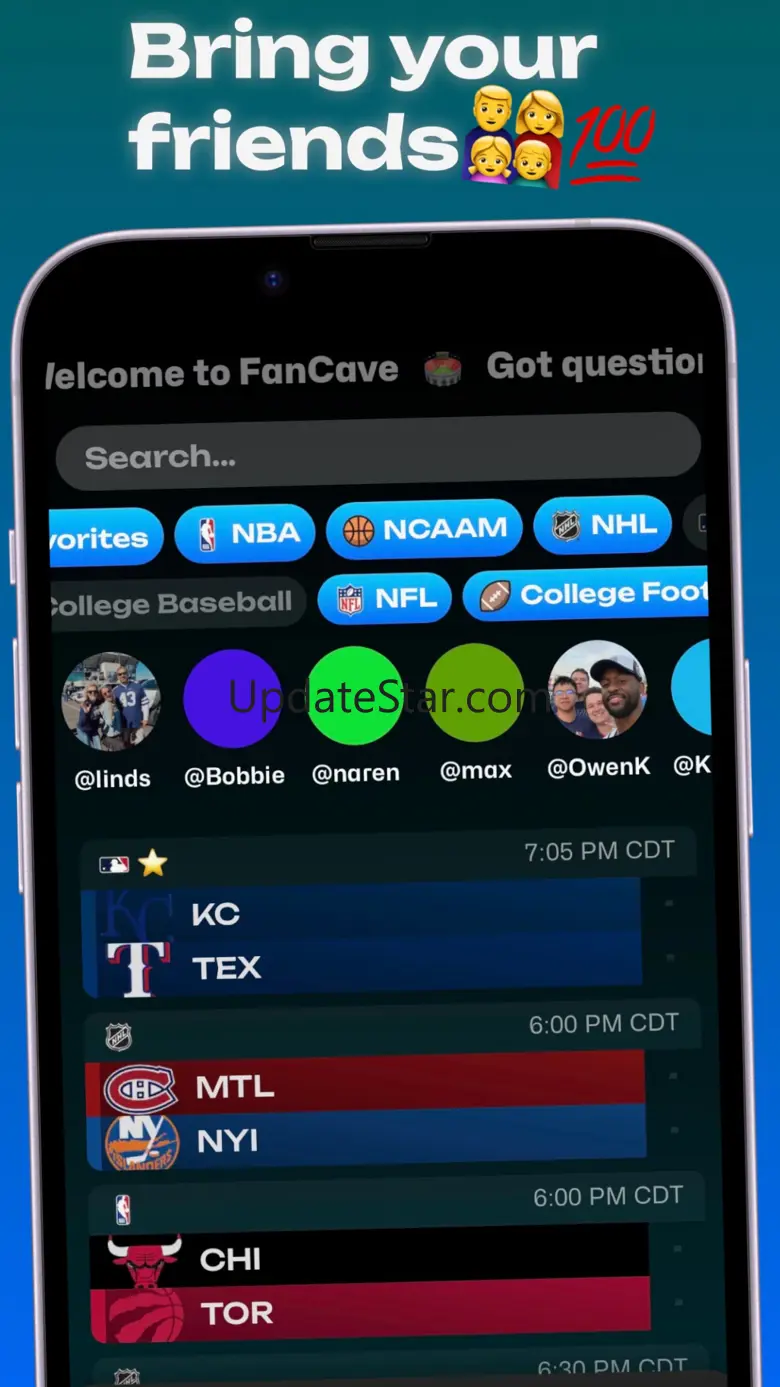 FanCave - Live Sports Chat 1.4.0