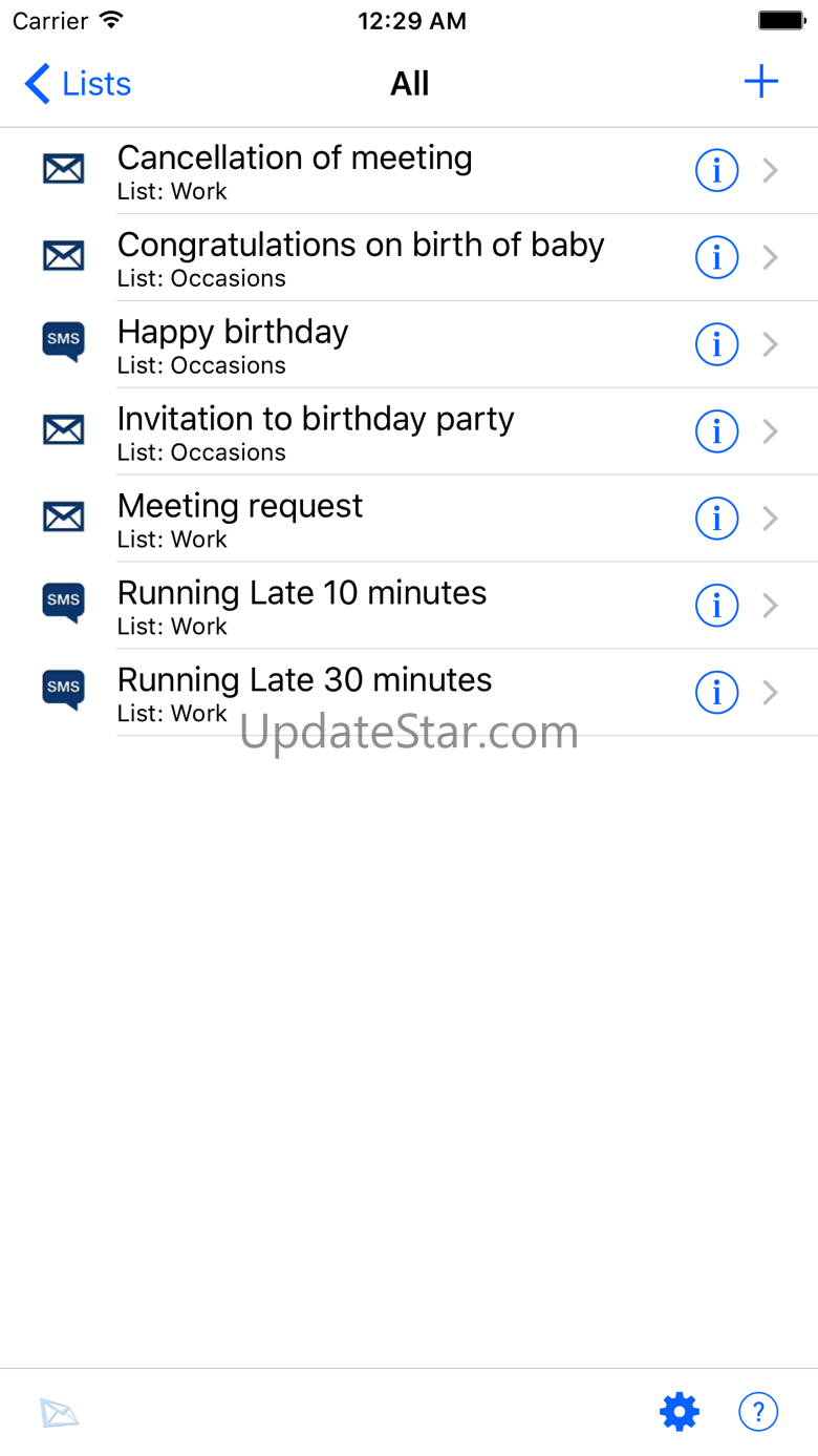 Email & SMS Templates 3.5.0