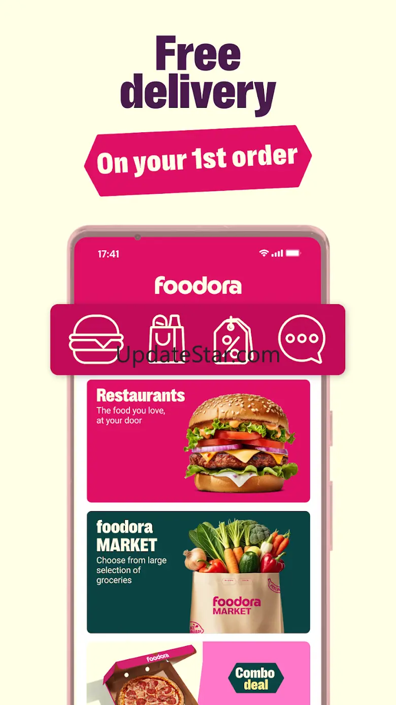 foodora Austria: Food delivery 23.23.0