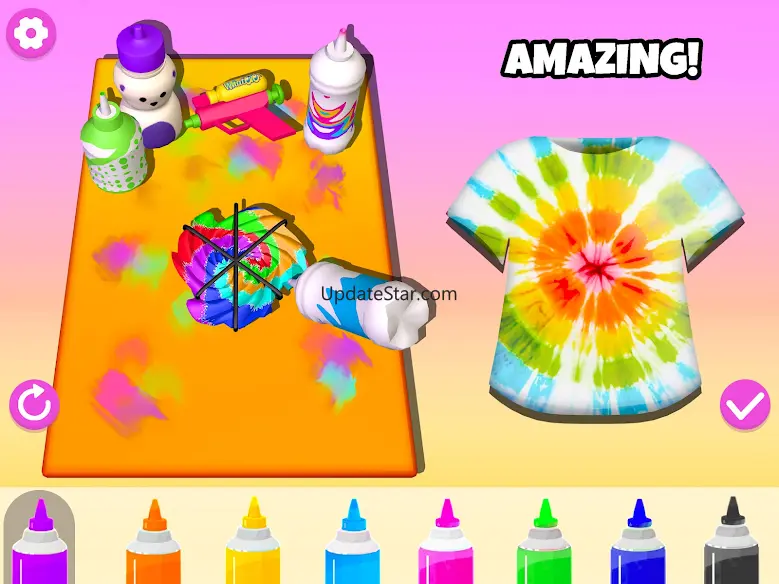 Tie Dye: T Shirt Design Games 1.1