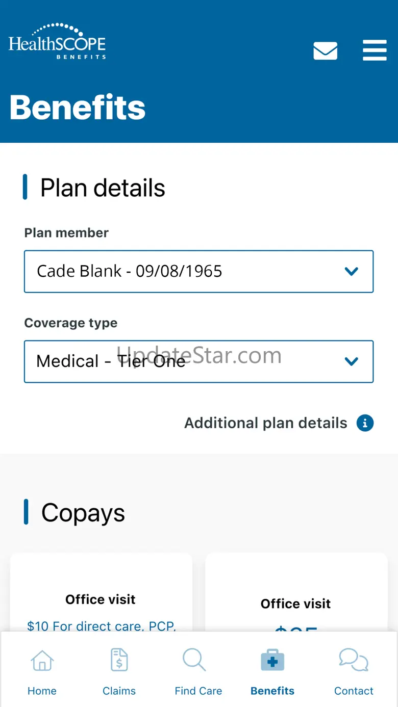 HealthSCOPE Benefits On the Go 1.2.0