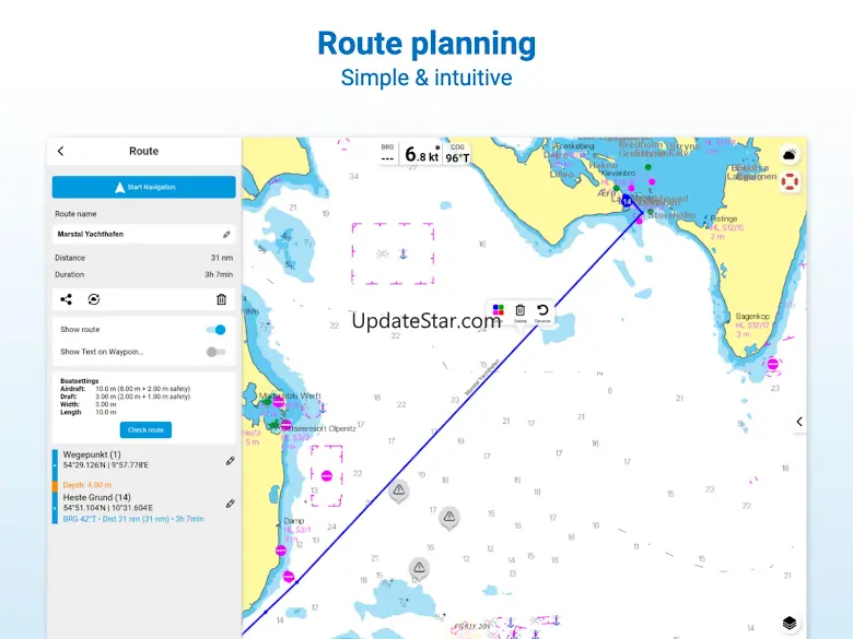 NV Charts GPS Navigation AIS 634