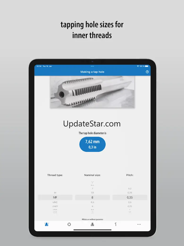 Thread Calculator 3.1.0