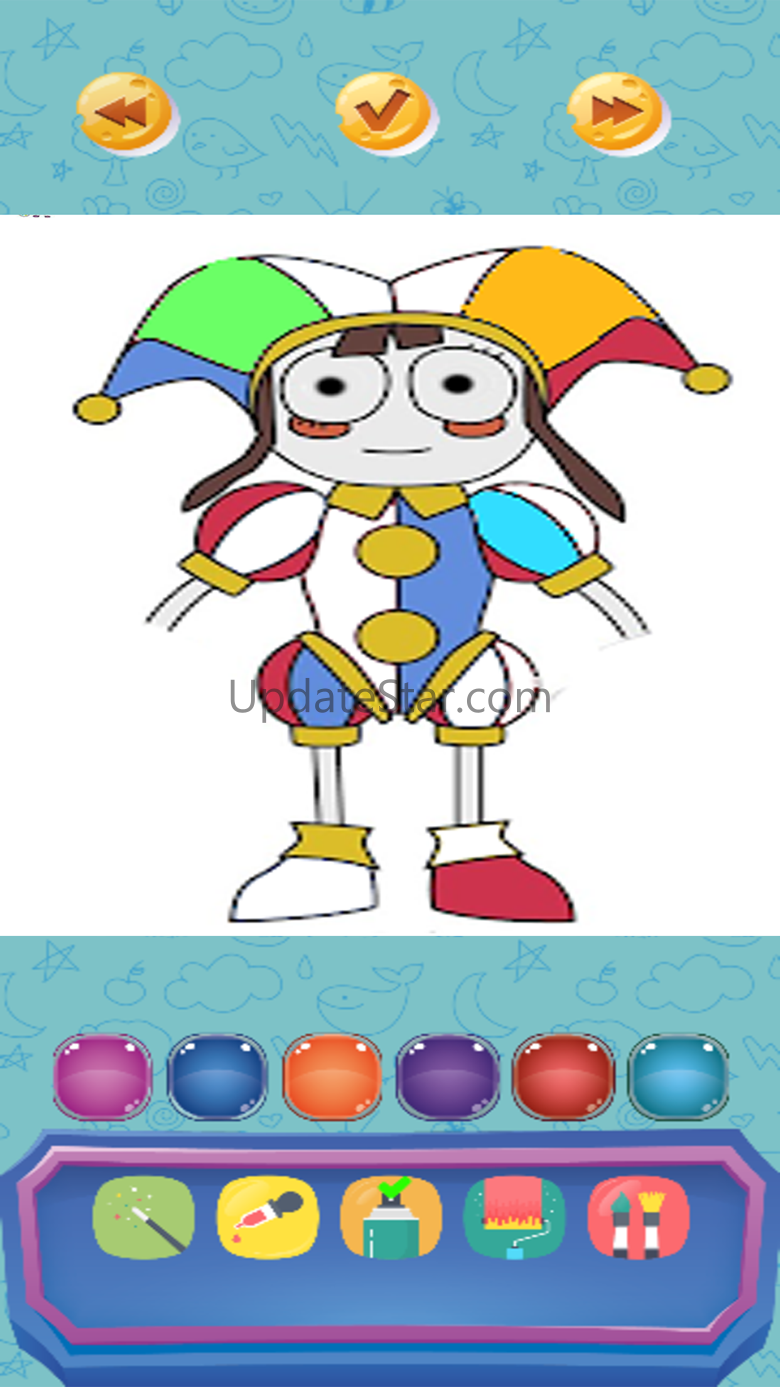 coloring pomni book game 1.3