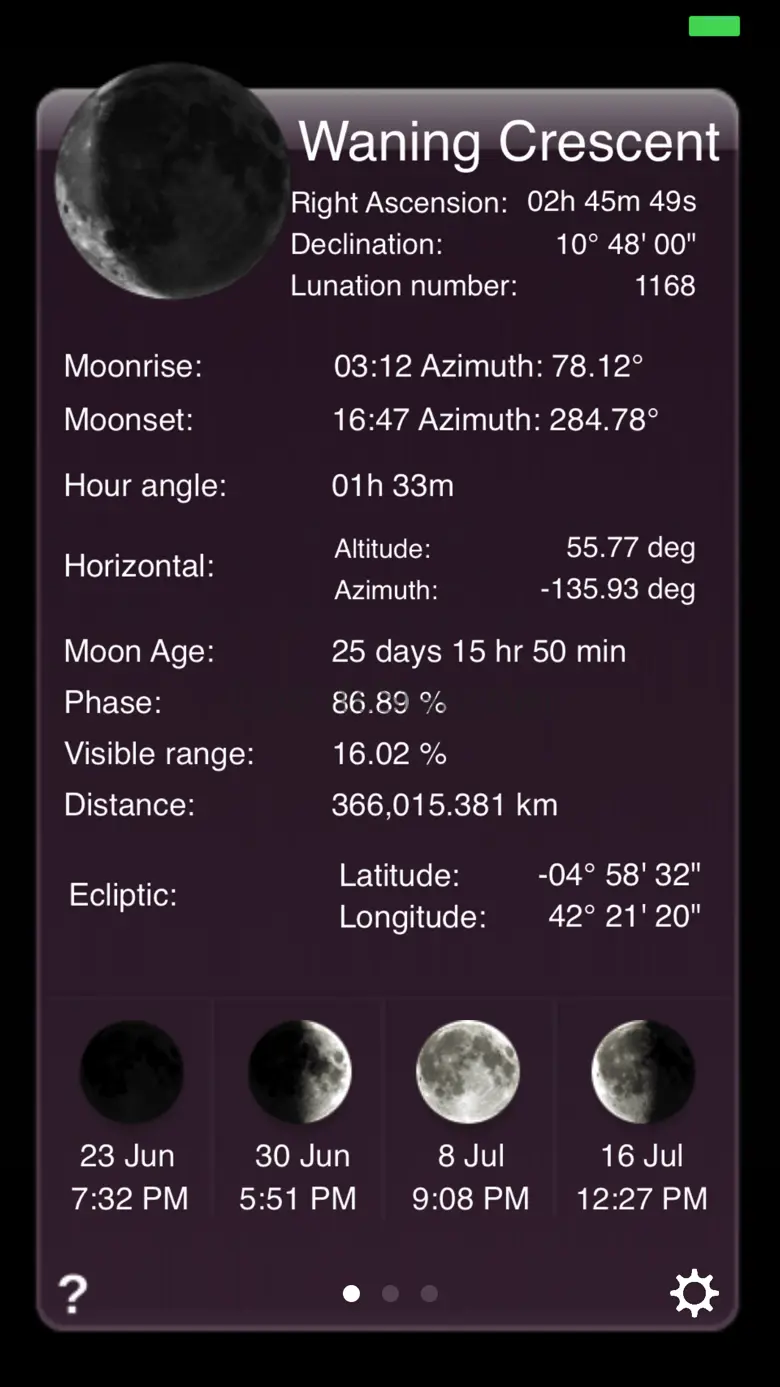iEphemeris Pro 5.7