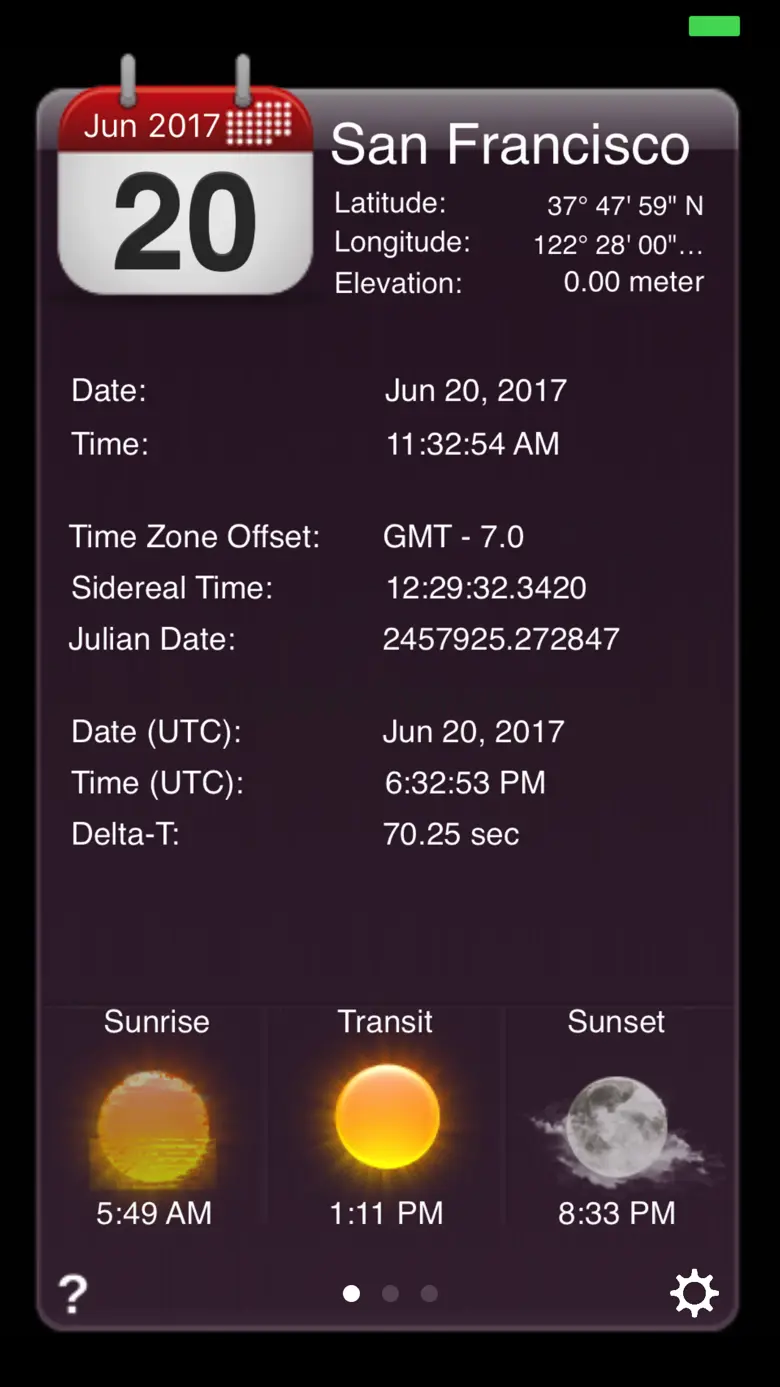 iEphemeris Pro 5.7