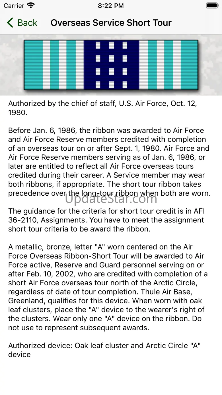 U.S. Armed Forces 1.5.1