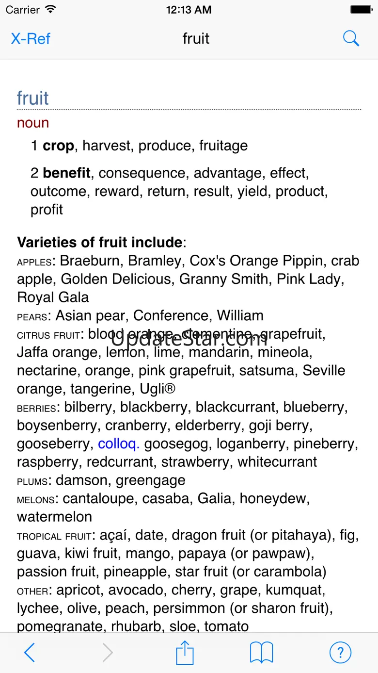 Chambers Thesaurus 5.7