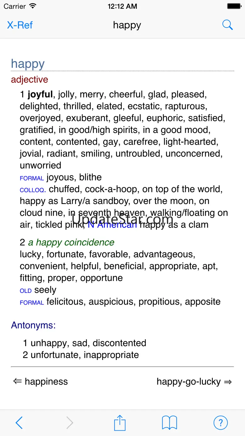 Chambers Thesaurus 5.7