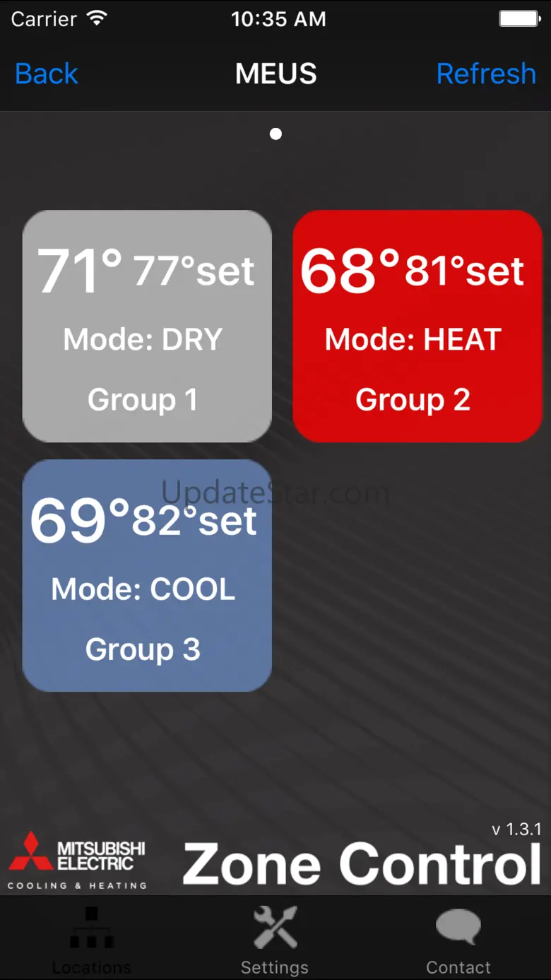 Mitsubishi Electric Zone Control 1.3.0