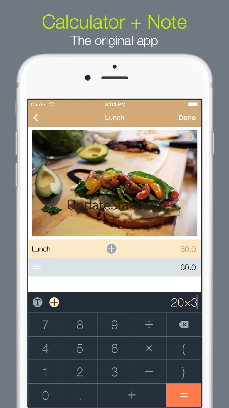 CalcNote = Calculator + Note 1.7