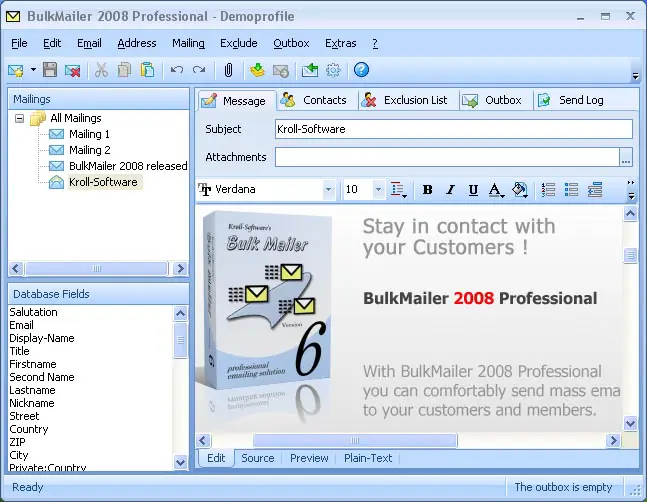 Kroll BulkMailer 8.4