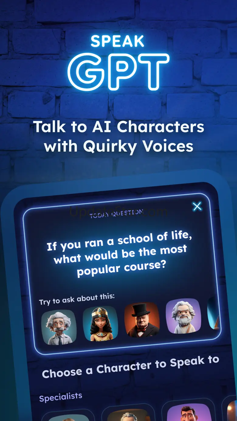 Speak GPT: Voice Chat with AI 1.0