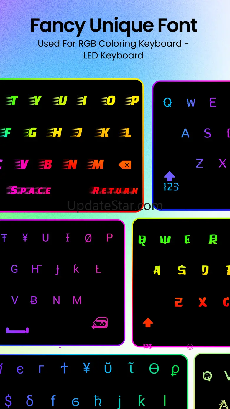 LED Keyboard - RGB Color 1.0.5