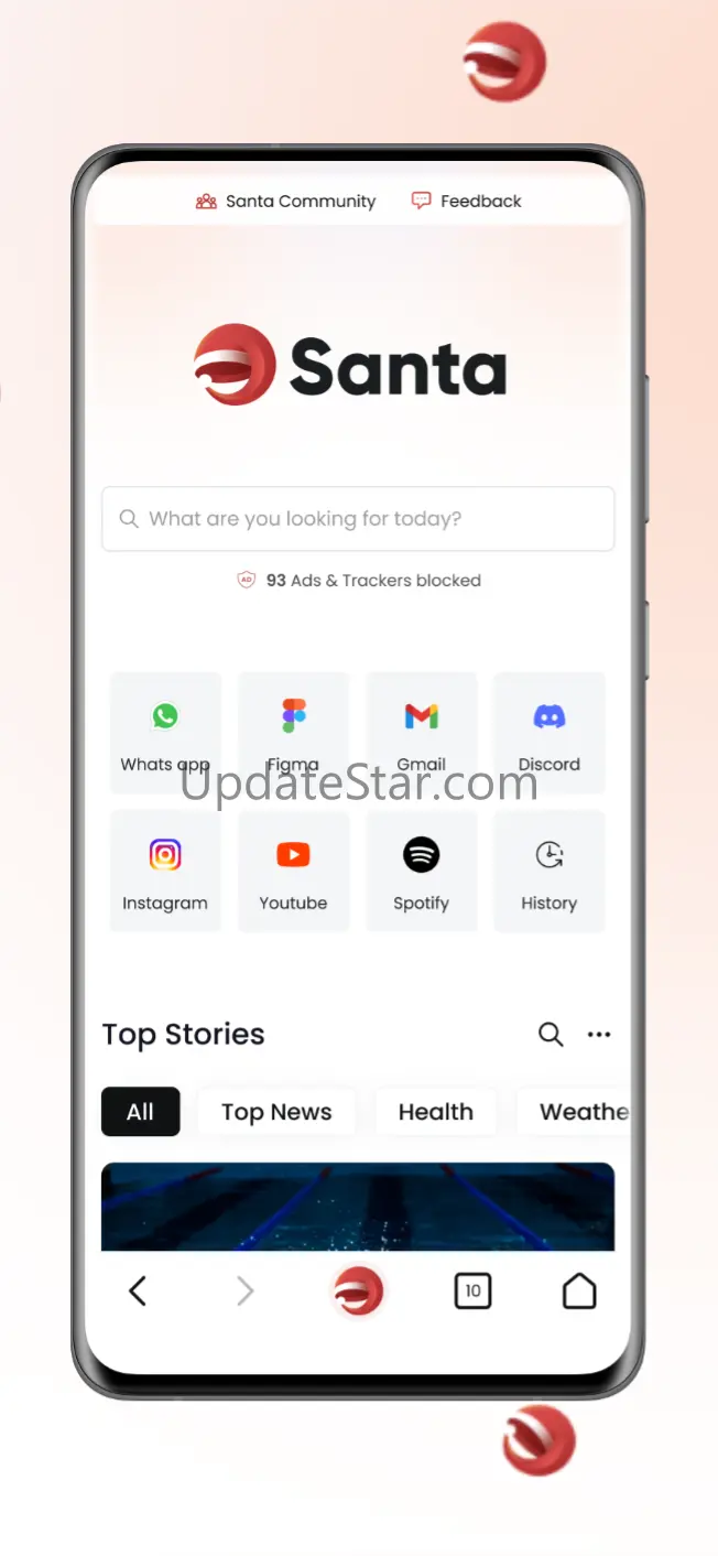 Santa Browser 132.8.1.35