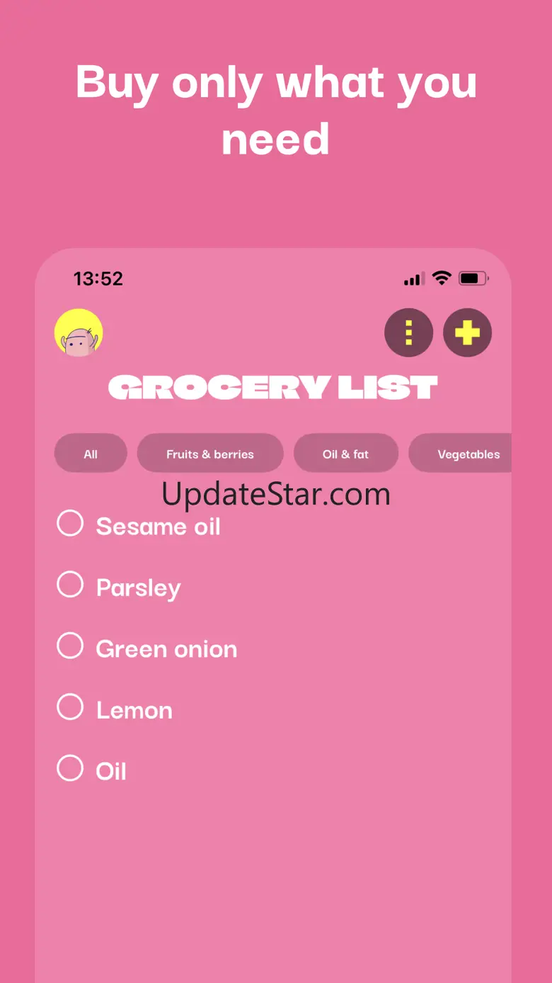 Menu planner - OH, a potato! 2.4.2
