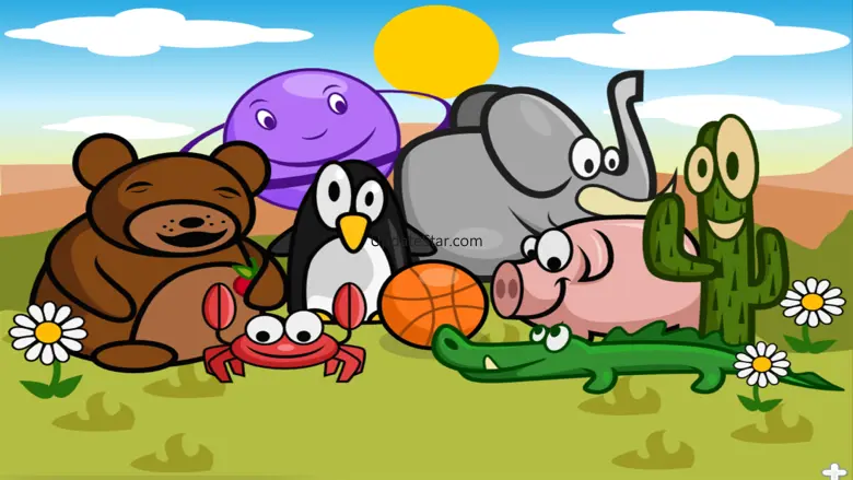 Toddler animal pointing book 1.8