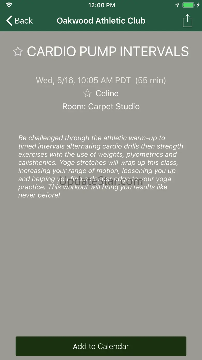 Oakwood Athletic Club 110.1.1