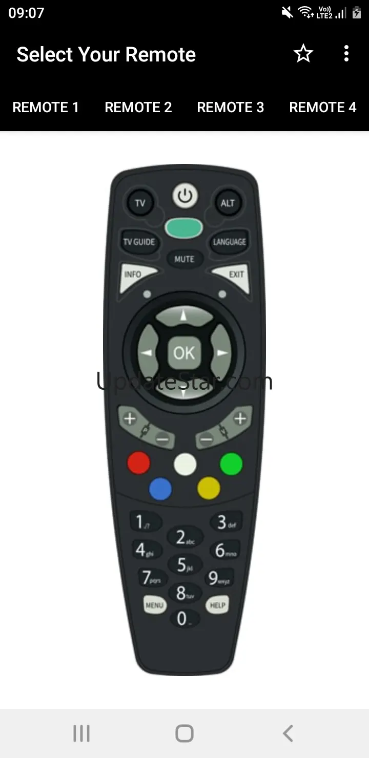 DSTV Remote Control 10.5