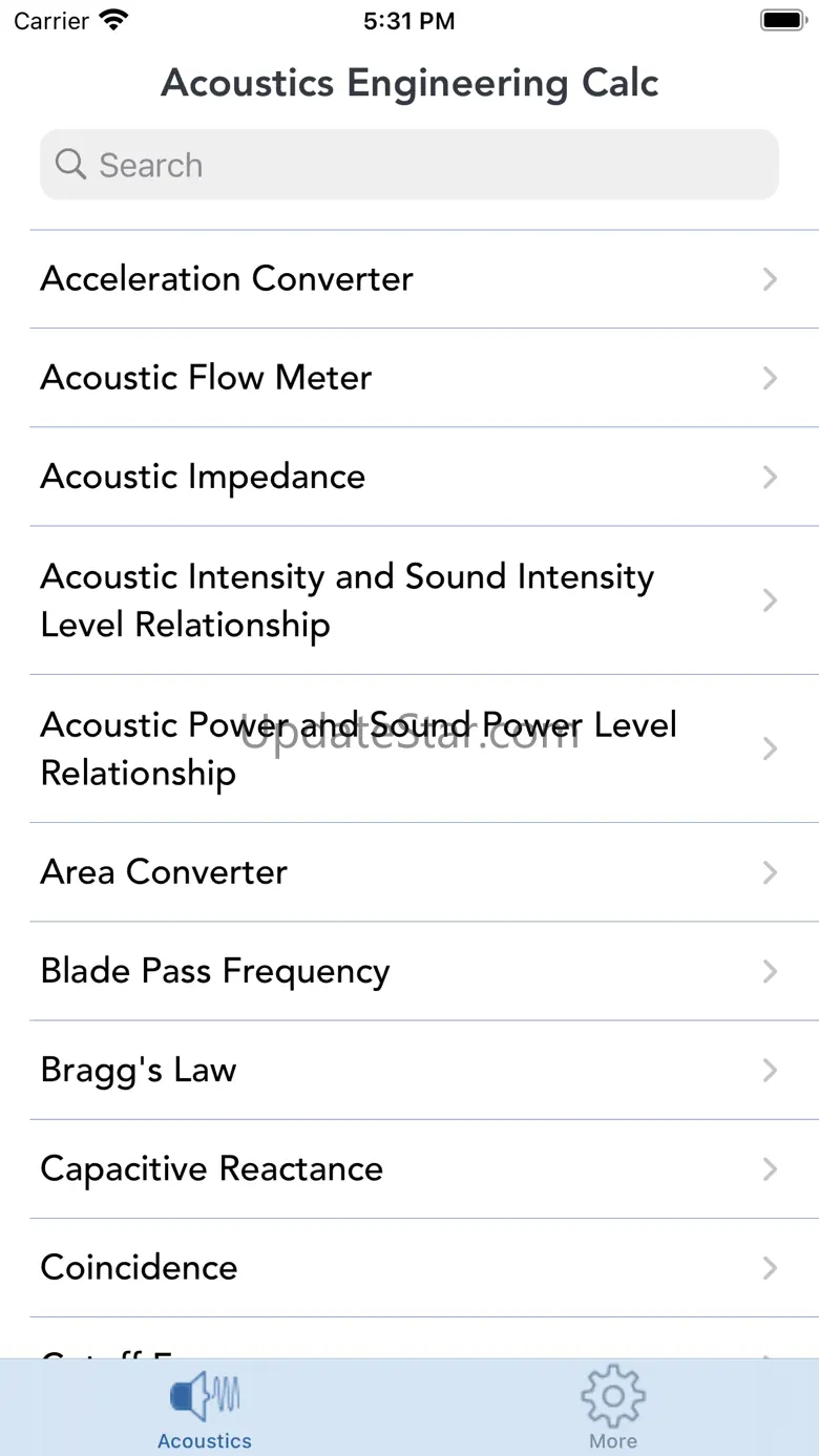 Acoustics Engineering Calc. 5.0