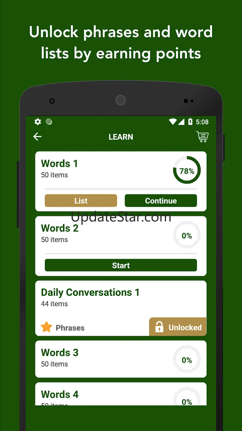 Tobo: Learn Arabic Vocabulary 3.0.5