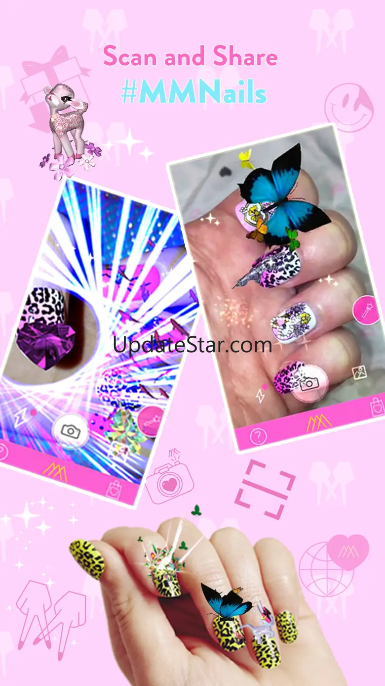 MM Nails -Interactive Hologram Nail Art! 1.057