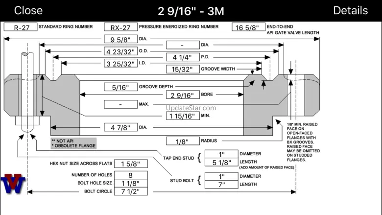 Virtual Flange Slide Rule 2.6